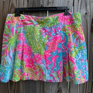 Lilly Pulitzer Luxletic skort Lovers Coral, VGUC